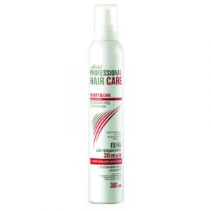 Пенка для укладки волос Belita Hair Care 3D Объём суперсильной фиксации