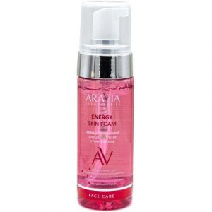 Пенка для умывания Aravia Laboratories Energy Skin Foam с муцином улитки и гинкго билоба