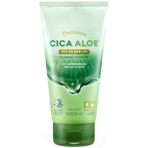 Пенка для умывания Missha Premium Cica Aloe Foaming Cleanser