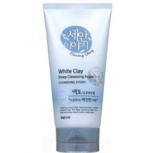 Пенка для умывания Welcos Cleansing Story Deep Cleansing Foam White Clay