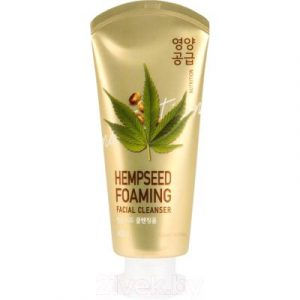 Пенка для умывания Welcos IOU Hempseed Foaming Facial Cleanser