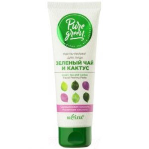 Пилинг для лица Belita Pure Green Зеленый чай и Кактус