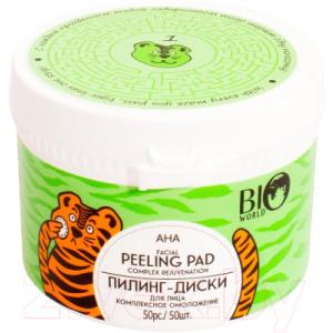 Пилинг для лица Bio World Luxury Therapy диски комплексное омоложение