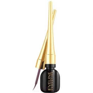 Подводка для глаз жидкая Eveline Cosmetics Celebrities Eyeliner коричневый