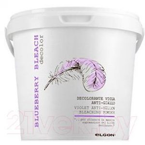 Порошок для осветления волос Elgon Супра фиолетовая Blueberry Bleach