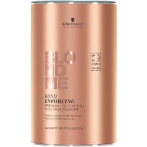 Порошок для осветления волос Schwarzkopf Professional BlondMe Bond Enforcing Premium Lightiner 9+