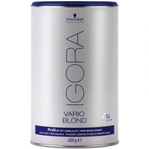 Порошок для осветления волос Schwarzkopf Professional Vario Blond Plus голубой