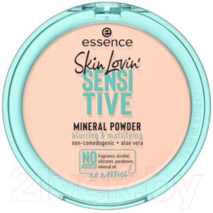 Пудра компактная Essence Skin Lovin' sensitive mineral powder тон 01