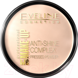 Пудра компактная Eveline Cosmetics Anti Shine Complex Pressed Powder тон 32 natural