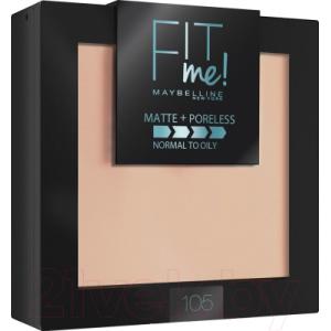 Пудра компактная Maybelline New York Fit Me 105