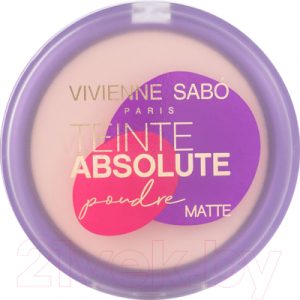 Пудра компактная Vivienne Sabo Teinte Absolute matte тон 02