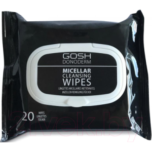 Салфетки для снятия макияжа GOSH Copenhagen Donoderm Micellar Cleansing Wipes