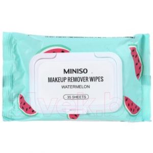 Салфетки для снятия макияжа Miniso Арбуз / 7228