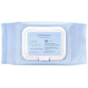 Салфетки для снятия макияжа Missha Super Aqua Ultra Hyalron Cleansing Water Wipes