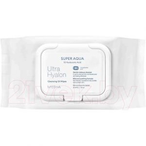 Салфетки для снятия макияжа Missha Super Aqua Ultra Hyalron Oil In Tissue