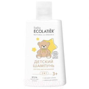 Шампунь детский Ecolatier Baby Легкое расчесывание 3+ 2в1