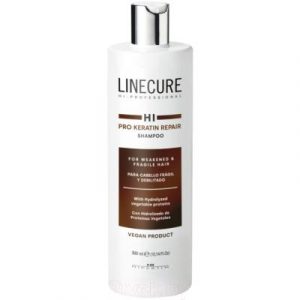 Шампунь для волос Hipertin Linecure Pro Keratin Repair Shampoo Для сухих и вьющихся волос