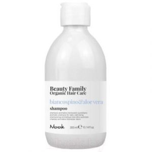 Шампунь для волос Nook Organic Beauty Family Ароматный Боярышник и Алое Вера