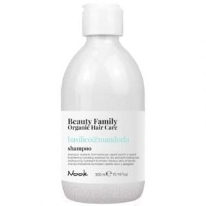 Шампунь для волос Nook Organic Beauty Family Базилик и Миндаль