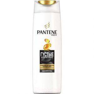 Шампунь для волос PANTENE Густые и крепкие