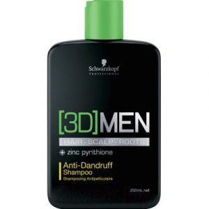 Шампунь для волос Schwarzkopf Professional 3D Men. Anti-Dandruff Shampoo