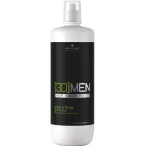 Шампунь для волос Schwarzkopf Professional 3D Men. Hair & Body Shampoo