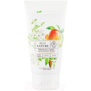 Скраб для лица Bielenda Eco Nature Какаду слива+Жасмин+Манго Увлажняющий