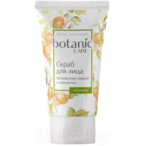 Скраб для лица Botanic Care Мгновенное сияние и очищение