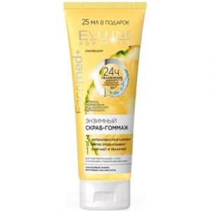Скраб для лица Eveline Cosmetics Facemed+ Энзимный гоммаж для чувствительной сухой кожи