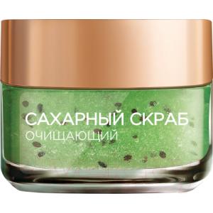 Скраб для лица L'Oreal Paris Dermo Expertise сахарный очищающий
