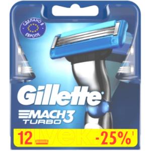 Сменные кассеты Gillette Mach3 Turbo