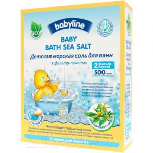 Соль для ванн детская Babyline Nature с чередой DN84