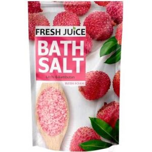 Соль для ванны Fresh Juice С пеной Личи & Рамбутан Дой-пак