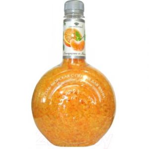 Соль для ванны Фруктовое ассорти Мандарин и мелисса