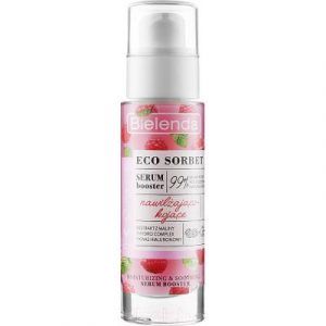 Сыворотка для лица Bielenda Eco Sorbet Raspberry увлажняющая и успокаивающая