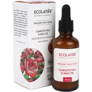 Сыворотка для лица Ecolatier Green Wild Rose в масле