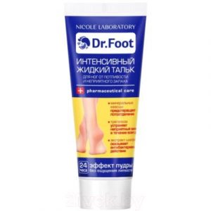 Тальк для ног Dr.Foot Жидкий интенсивный