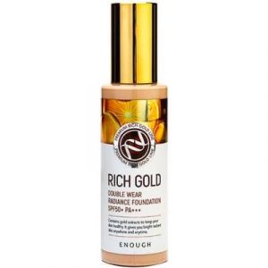 Тональный крем Enough Rich Gold Double Wear Radiance Foundation SPF50+ PA+++ тон 21