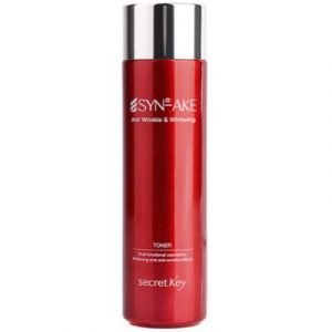 Тонер для лица Secret Key Syn-Ake Anti Wrinkle & Whitening