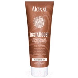 Тонирующая маска для волос Aloxxi InstaBoost Colour Masque Hazel-Nuts