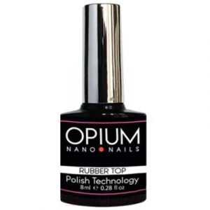 Топ для гель-лака Opium Nano nails Rubber top Каучуковое