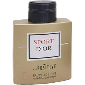 Туалетная вода Positive Sport D'or for Men