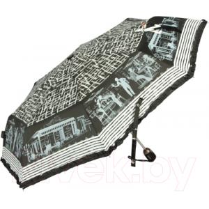 Зонт складной Emme M442-OC Cafe De Paris Black