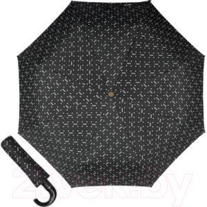 Зонт складной Moschino M 8505-OCA Man Dots Black MINI