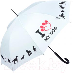 Зонт-трость Emme M426-LA Love Pets Beige