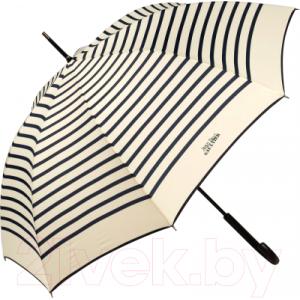 Зонт-трость Jean Paul Gaultier 206-LA Stripes Crema/Blu