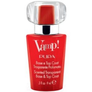 База для лака Pupa VAMP! Парфюмированная прозрачная основа тон 200