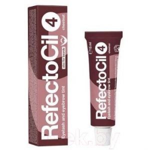 Краска для бровей RefectoCil Eyelash and Eyebrow Tint 4 каштановый