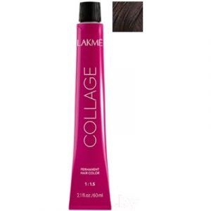 Крем-краска для волос Lakme Collage Creme Hair Color перманентная 4/00