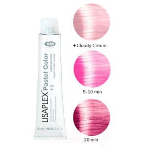 Крем-краска для волос Lisap Lisaplex Pastel Color Pink Bubble